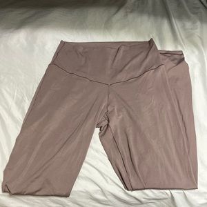 Brown Arie offline real me 7/8 high rise long inseam leggings